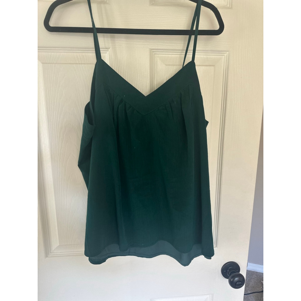 Women's Wishlist apparel Blouse Green Size L